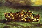 The Shipwreck of Don Juan, Eugene Delacroix